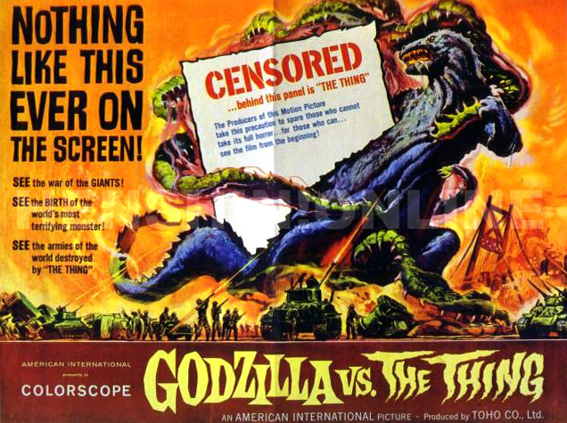Godzilla contre la Chose