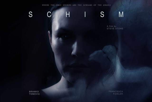 Utilisé à plusieurs reprises ces dernières années pour des thrillers du genre, "Schism" est également le titre signé Steve Stone d'une nouvelle production britannique (voir ci-dessous)