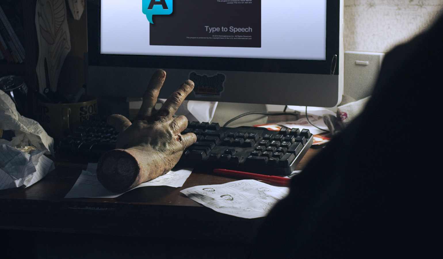 "Bloody Knuckles" marque les débuts du scénariste-réalisateur Matt O'Mahoney (voir ci-dessous)