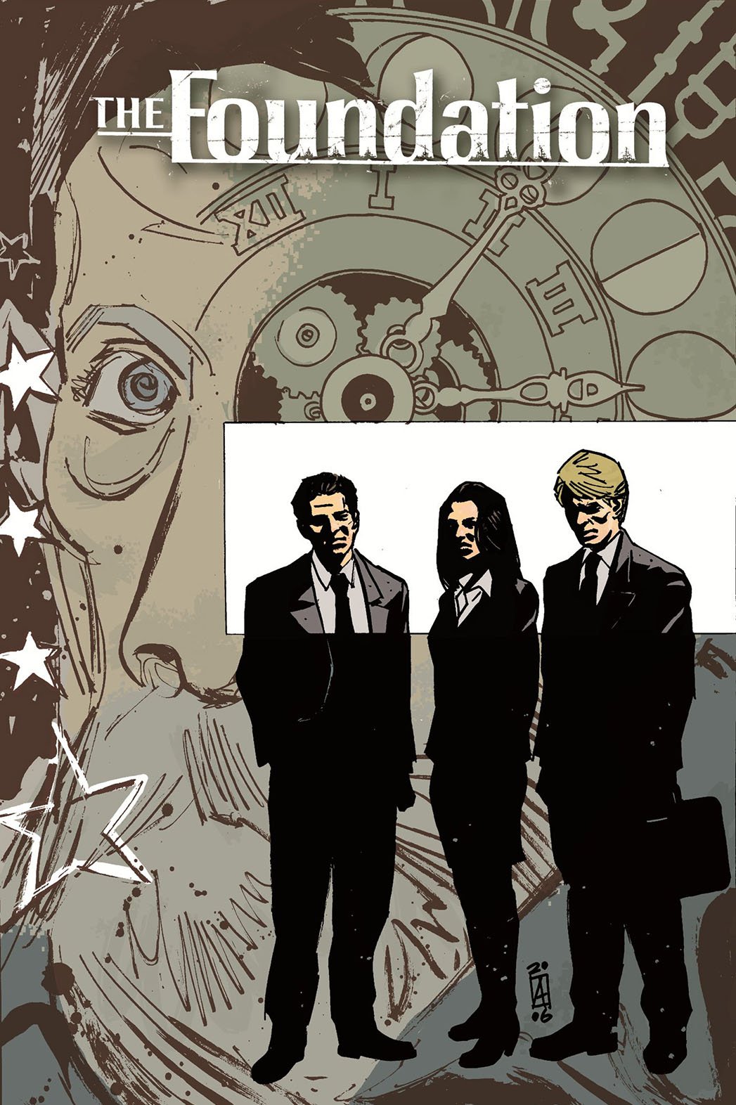 La Fox a acquis les droits cinéma de la série de roman graphiques créés par Kody Chamberlain "The Fondation", écrits par John Rozum et dessinés par l'artiste Chee.  (voir ci-dessous).