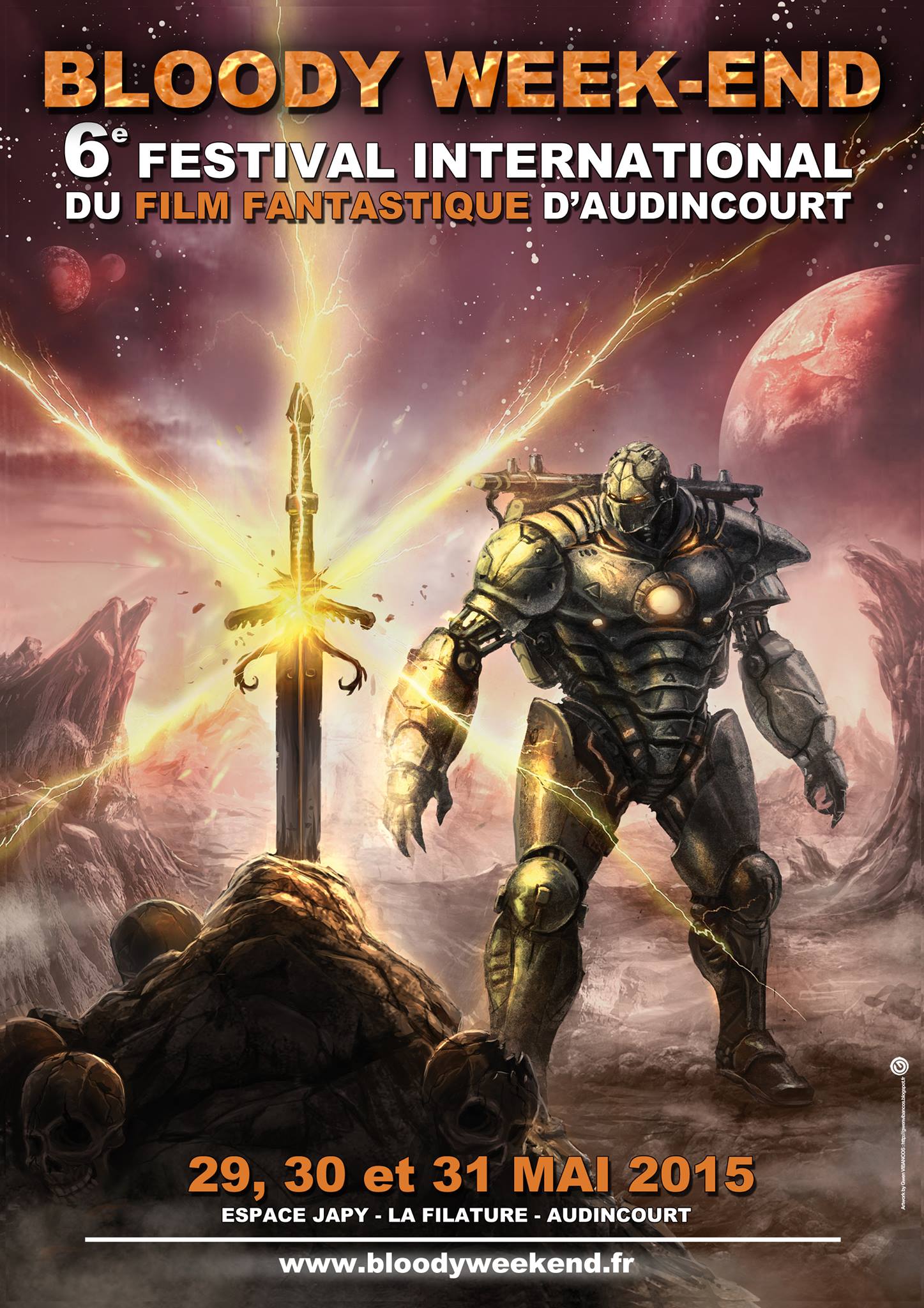 Le Festival Bloody week-end recherche pour sa section (hors-compétition) des courts-métrages dans le genre gore, trash (durée - de 20 minutes). Renseignements: Bloodyzone@hotmail.fr