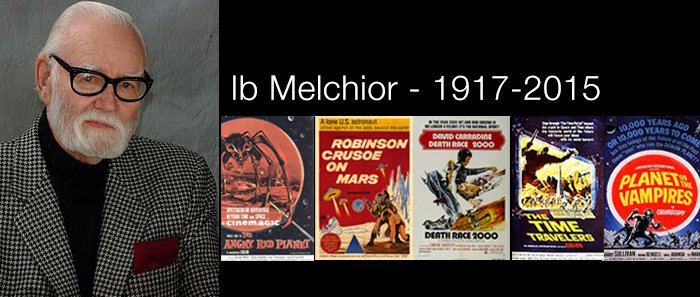 Décès de Ib Melchior.... (voir ci-dessous)