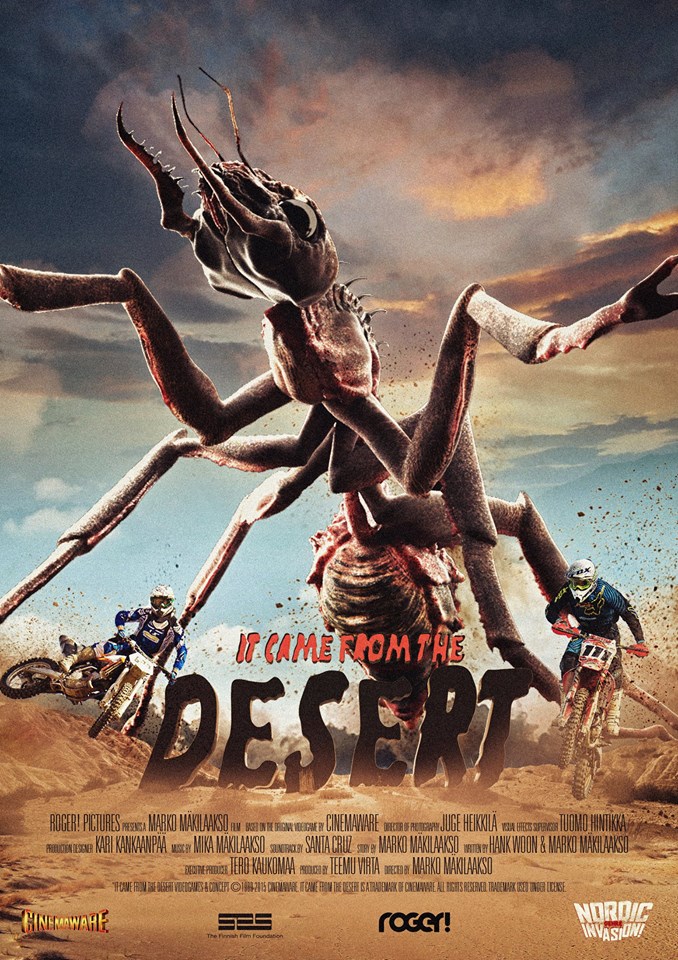 IT CAME FROM THE DESERT entrera en production à la rentrée…. (voir ci-dessous)