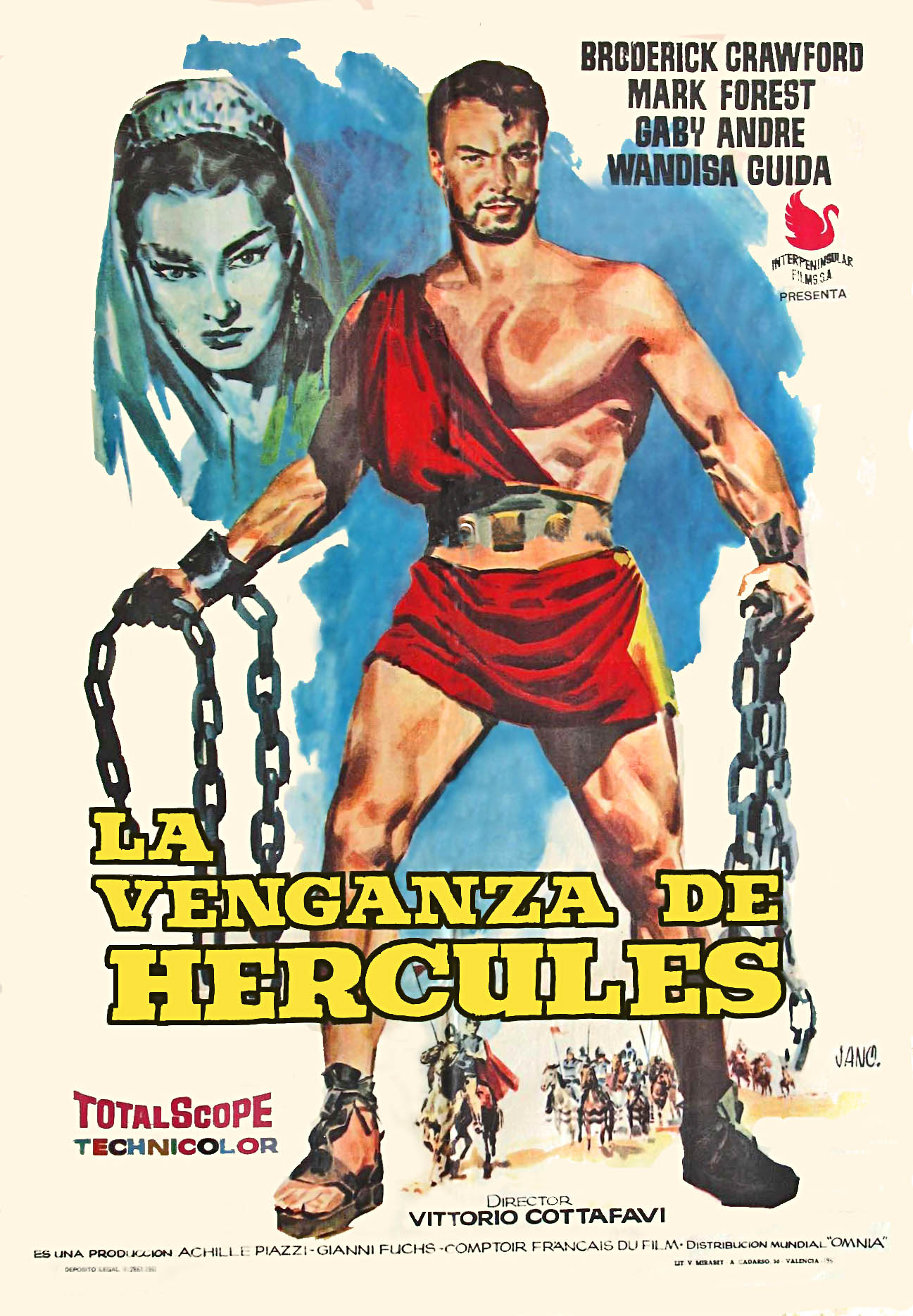 La vengeance d'Hercule (La vendetta di Ercole) (1960)