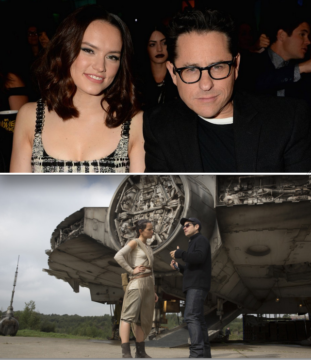 Daisy Ridley («Le Réveil de la Force») collabore à nouveau avec J.J. Abrams….(voir ci-dessous)