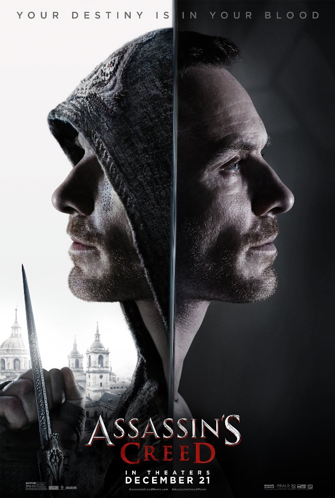 Notre critique :  ASSASSIN'S CREED  sortie : 21 décembre 2016