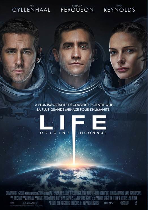 L'affiche française de LIFE....