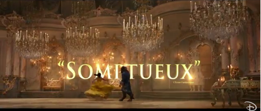 L'EF cité (2 fois !) dans la bande annonce de LA BELLE ET LA BETE !