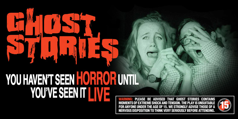 GHOST STORIES, la pièce qui a terrifié les Anglais, a été portée à l’écran, avec Martin Freeman en vedette. Le film est en postproduction….