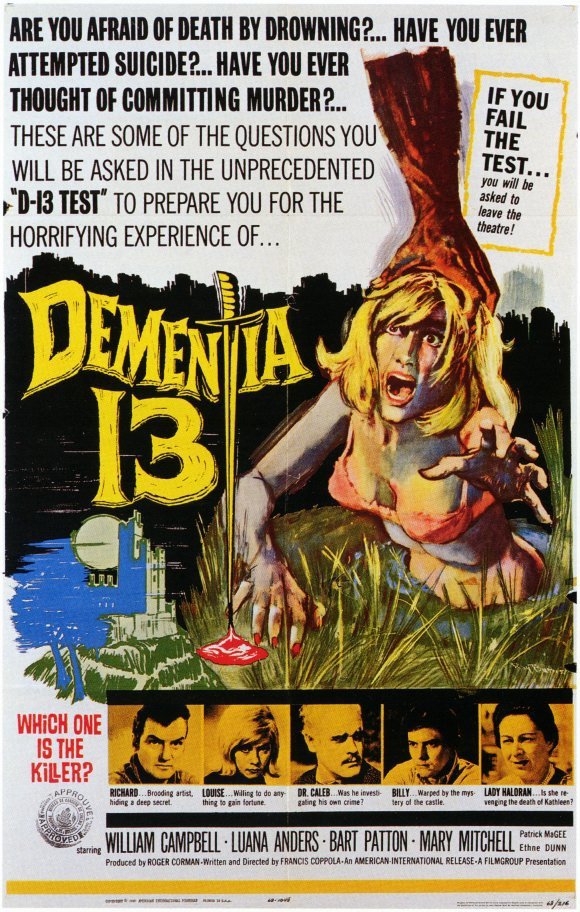 Le remake de DEMENTIA 13 de Francis Ford Coppola sera distribué début octobre…