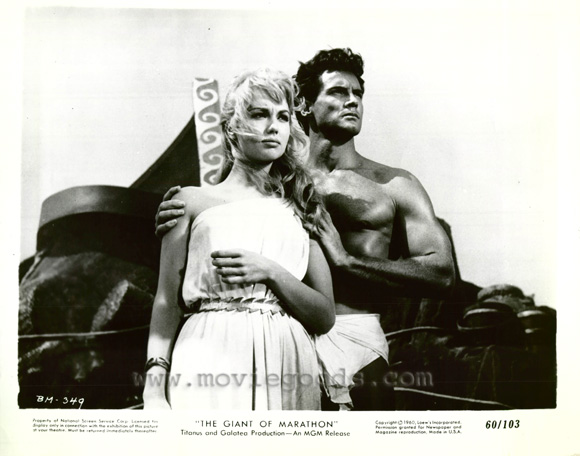 Mylène Demongeot et Steve Reeves