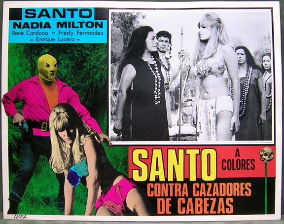 Santo contra los cazadores de cabezas (Mexique 1971) de René Cardona