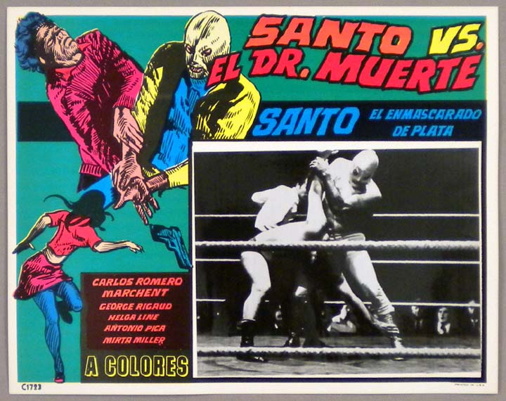 "Santo contra el doctor Muerte" (Mexique/Espagne - 1973) de Rafael Romero Marchent