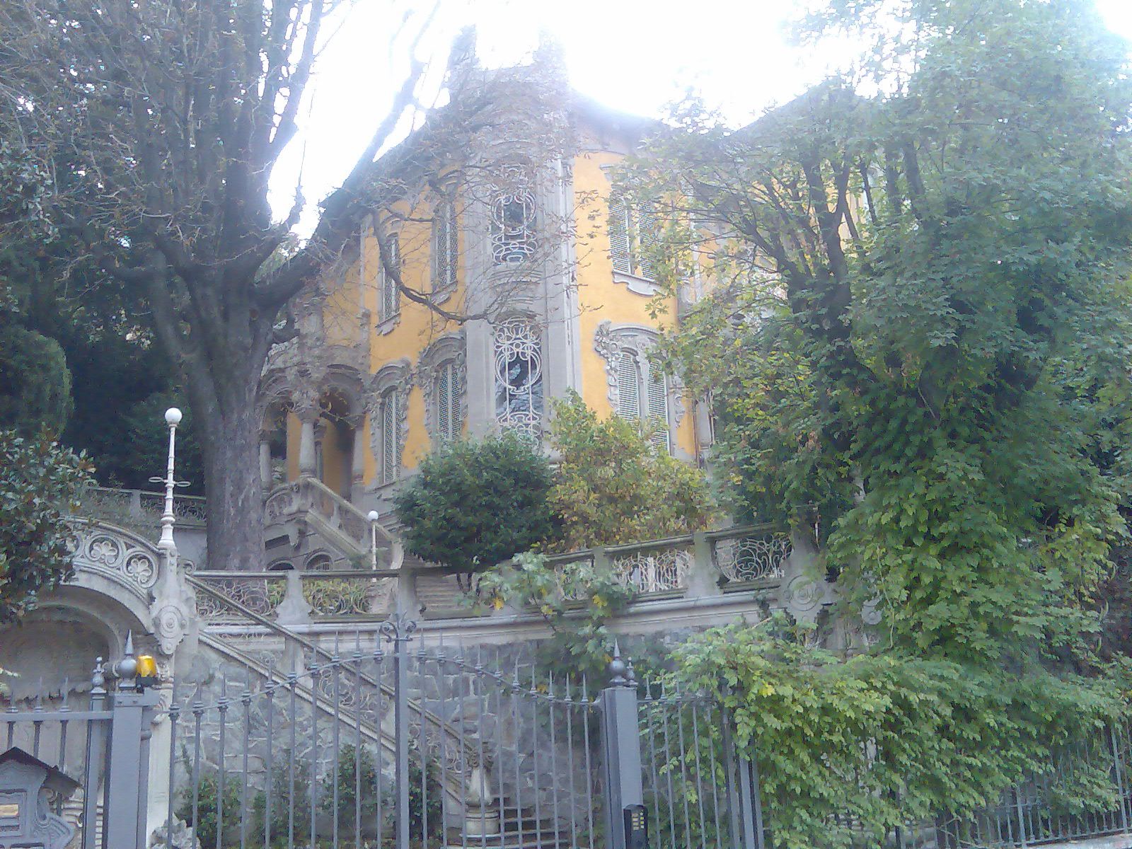 La villa de "Profondo Rosso" à Turin