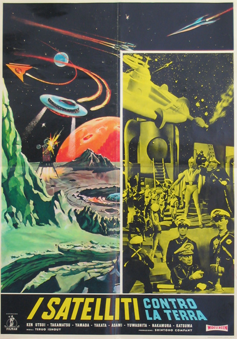 Spaceman contre satellite