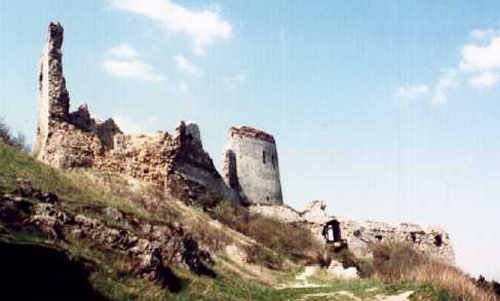 Les ruines du château de la Comtsse Bathory