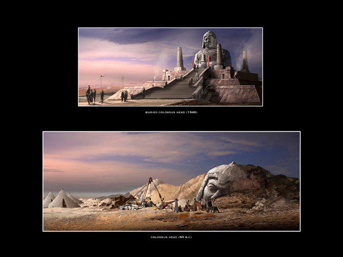 dessins préparatoires du film