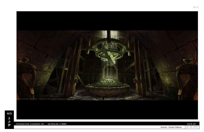 dessins préparatoires du film