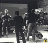 sur le tournage de "Star Wars"