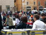 photos du tournage à Rome
