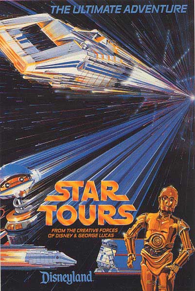 STAR TOURS & AUTRES ATTRACTIONS DE GEORGE LUCAS