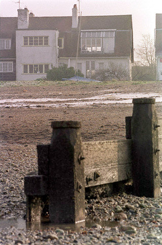 La maison (réaménagée) de Peter et Helen Cushing à Whitstable, en 2001.