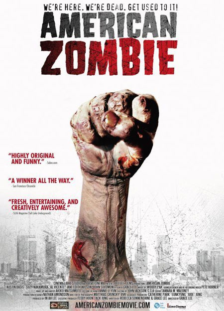 Distribué le 28 mars aux USA, "American Zombie" est une comédie d'horreur détaillant la vie d'une petite communauté de vivants récemment décédés s'installant à Los Angeles...