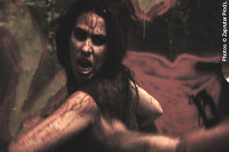 Récemment achevé, "Edges of Darkness", petit budget écrit et réalisé par Jason Horton et Blaine Cade, est une nouvelle  anthologie d'horreur situé dans le contexte d'une apocalypse zombiesque (suite ci-dessous).