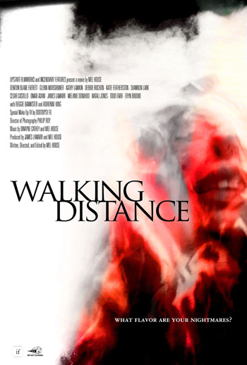 Écrit et réalisé par Mel House, "Walking Distance", où l'on retrouve Adrienne King (qui tranchait la tête de Pamela Voorhees  dans "Vendredi 13"), se situe dans une petite communauté à priori idyllique mais cachant un sombre passé...