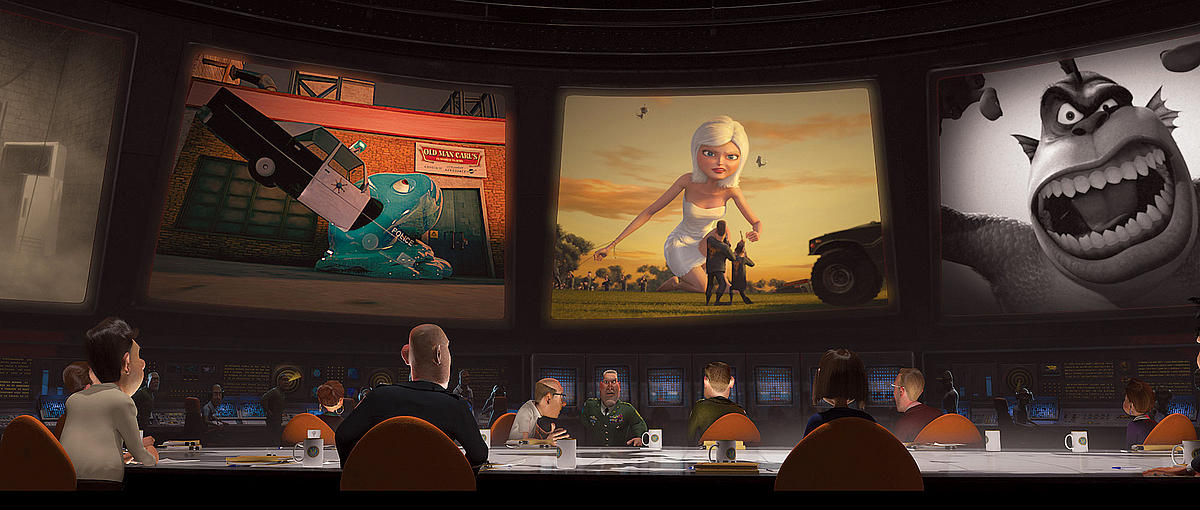 Monsters vs Aliens