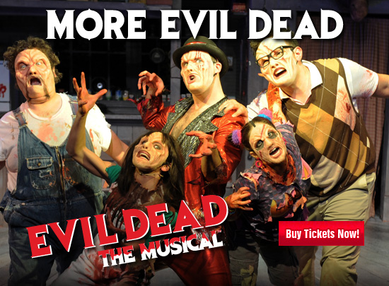 "Evil Dead The Musical", inspiré du film de Sam Raimi, va à son tour être transposé au cinéma et en 3D ! Les créateurs du spectacle, Christopher Bond et Hinton Battle vont coréaliser l'adaptation, qui se tournera à Toronto au printemps.