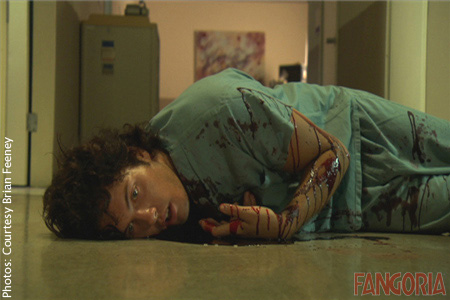 Chef monteur, Brian Feeney vient de passer à la réalisation avec "The Echo Game", où un jeune couple de lesbiennes doit protéger leur  fille d'une scientifique enragée devenue meurtrière (suite ci-dessous)