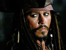 Johnny Depp va toucher la coquette somme de 56M$ pour reprendre le rôle du capitaine Jack Sparrow dans "Pirates des Caraibes 4" (suite ci-dessous)