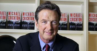Michael Crichton, l'auteur de "Jurassic Park",  vient de décéder du cancer à l'âge de 66 ans (suite ci-dessous)