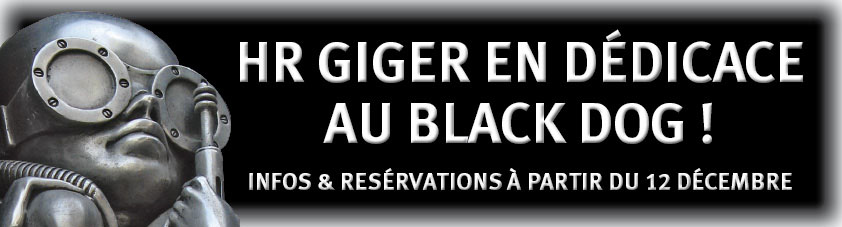 HR Giger en dédicace le 10 Janvier 2009 au Black Dog !* (suite ci-dessous)