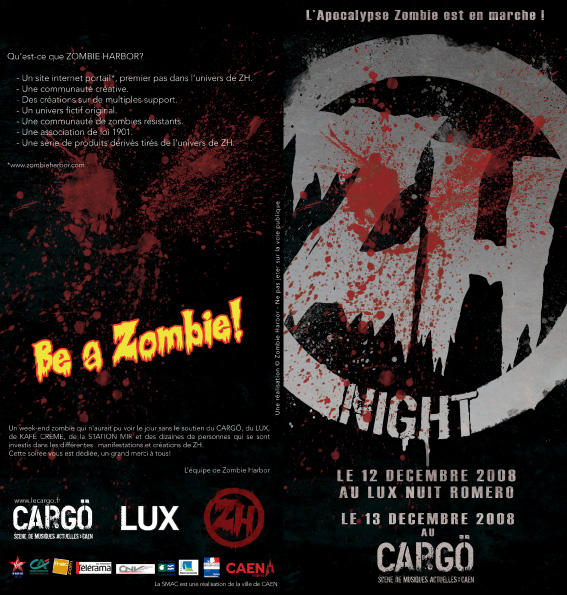 EVENEMENT CINEMA AU LUX A CAEN : 'intégrale Georges A.Romero de la saga ZOMBIE sur grand écran le vendredi 12 décembre 2008 de 21h à 7h du matin (suite ci-dessous)