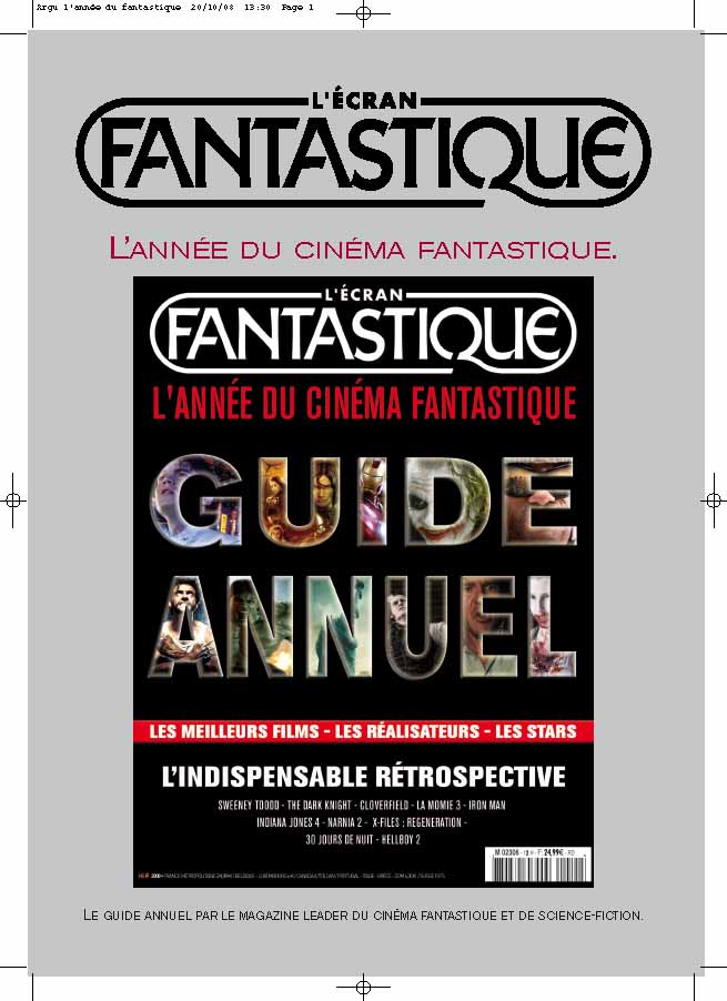 Comment se procurer le Guide Annuel 2008 du Cinéma Fantastique ? (voir ci-dessous)