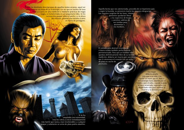 Les films de Paul Naschy en bandes dessinées