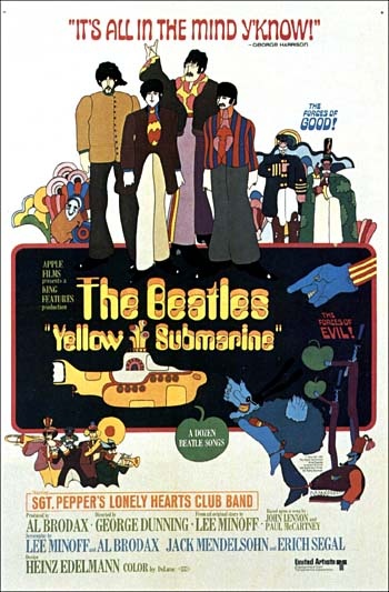 Disney et Robert Zemeckis vont faire un remake de "Yellow Submarine" (suite ci-dessous)