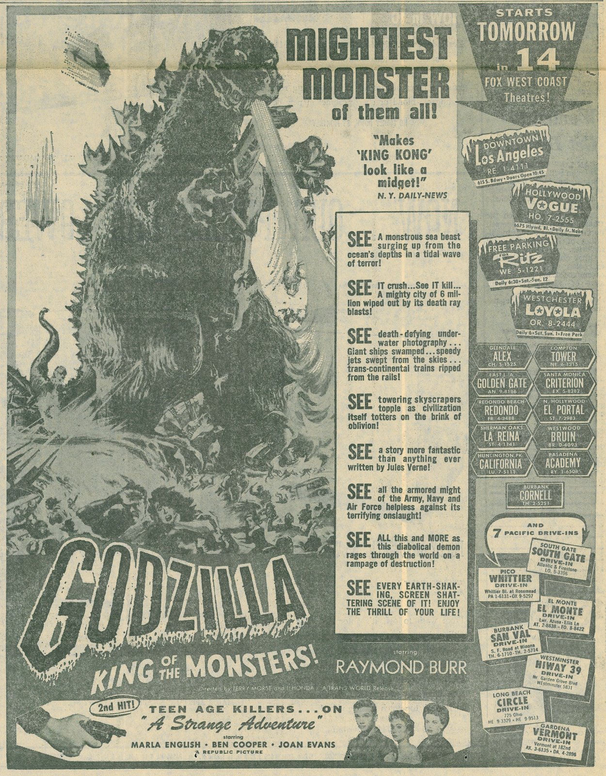 pavé de presse américain