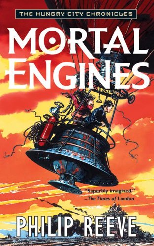 Série pour enfants de quatre romans dont l'action se situe dans un univers de steampunk, "Mortal Engines" de Philip Reeve sera adapté par Peter Jackson (voir ci-dessous)