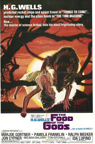 Une nouvelle version de "Food of the Gods" signée David DeCXoteau (voir ci-dessous)