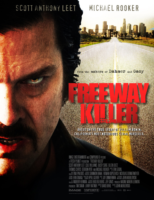 Michael Rooker, célèbre pour avoir interprété les serial-killers dans "Henry", retrouve cet univers pour "Freeway Killer" (suite ci-dessous)