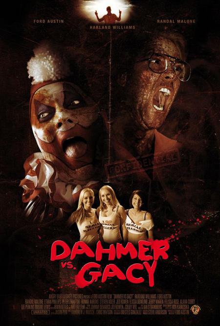La comédie d'horreur "Dahmer vs Gacy" de Ford Austin, sort ces jours-ci aux USA (voir ci-dessous)