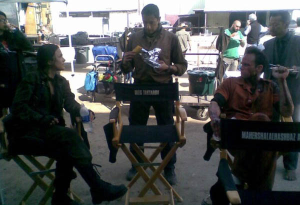 photo sur le tournage