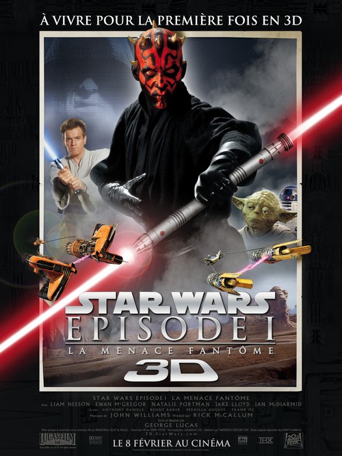 STAR WARS : LA MENACE FANTOME EN 3D