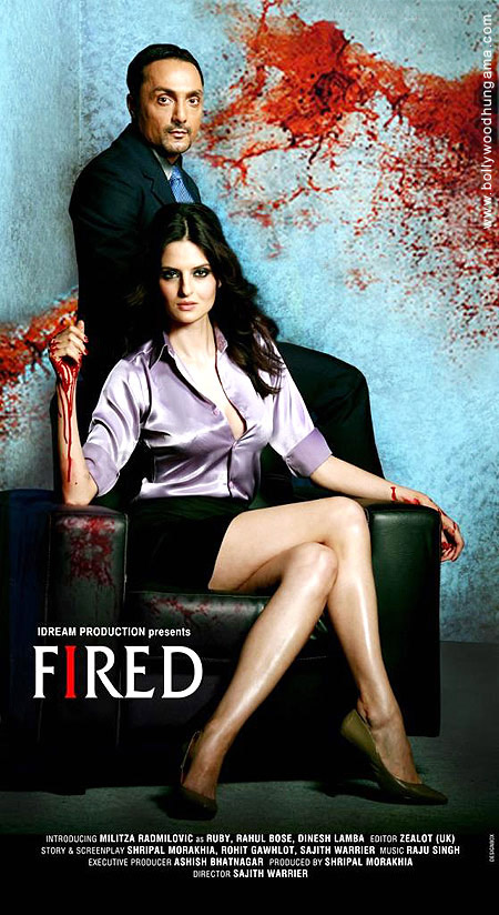 Un nouveau film d'horreur indien : FIRED (voir ci-dessous)