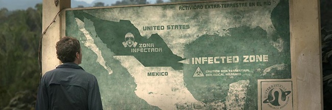 Premier long-métrage du responsable des effets visuels Gareth Edwards, le britannique "Monsters" est un récit de SF produit par Allan Niblo et James Richardson de Vertigo Films (voir ci-dessous)