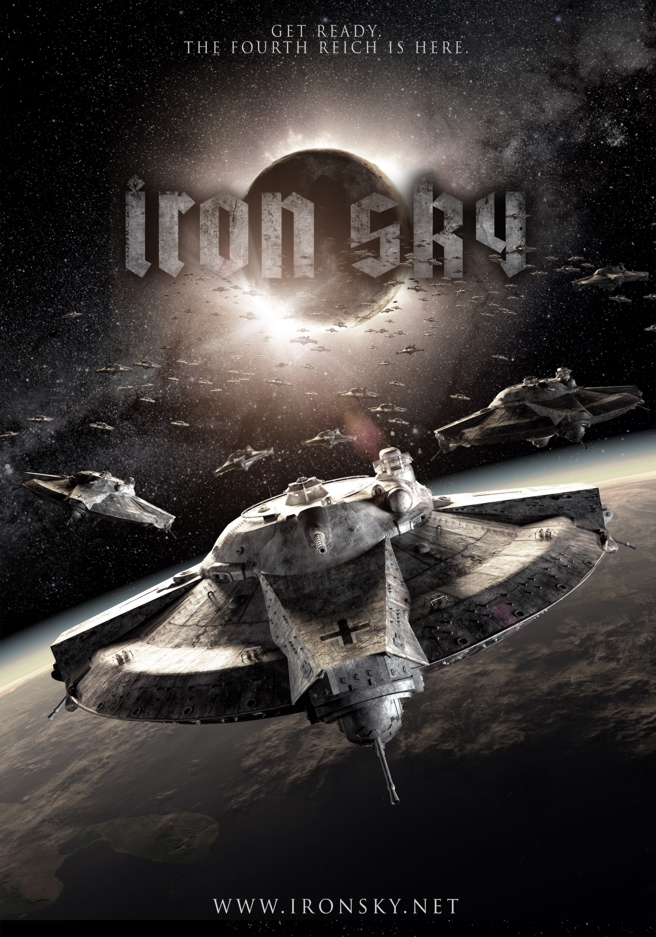 "Iron Sky" de Timo Vuorensola est une comédie de SF et d'action germano-finlandaise où en 1945, les nazis avaient fui pour s'installer sur la face obscure de la lune, y installant une base militaire. Aujourd'hui, en 2918, ils reviennent !