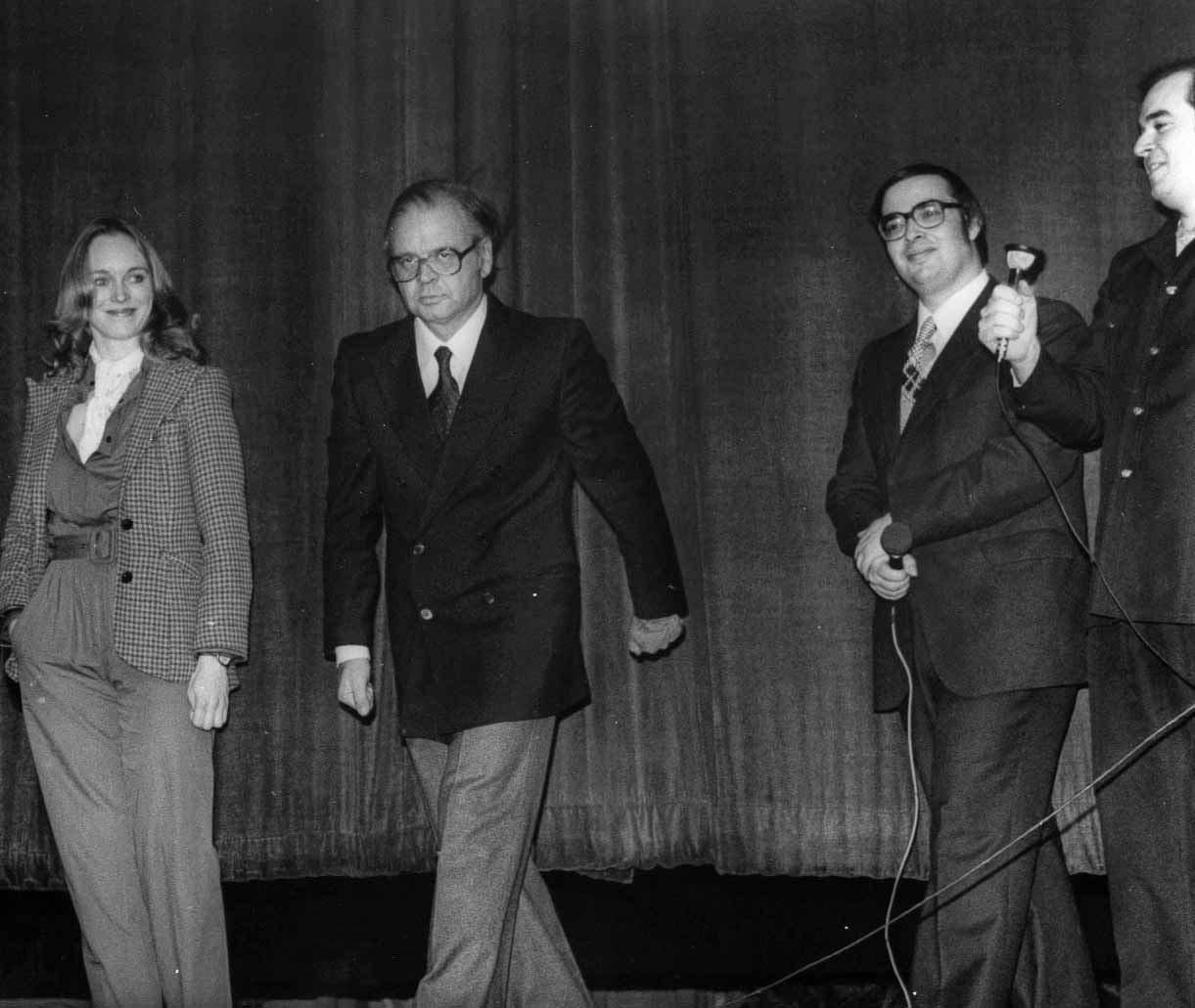 Catriona McColl & Lucio Fulci au Grand Rex